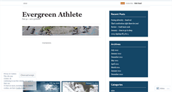 Desktop Screenshot of evergreenathlete.wordpress.com