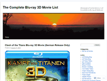 Tablet Screenshot of bluray3dmovielist.wordpress.com