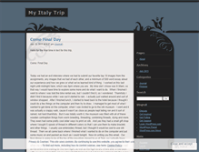 Tablet Screenshot of myitalytrip.wordpress.com