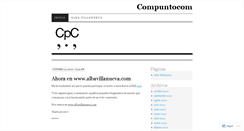 Desktop Screenshot of albavillanueva.wordpress.com