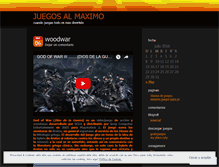 Tablet Screenshot of juegosporsiempre.wordpress.com