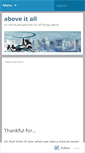 Mobile Screenshot of aboveitall.wordpress.com