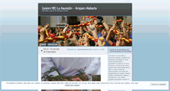 Desktop Screenshot of juniorslaasuncion.wordpress.com