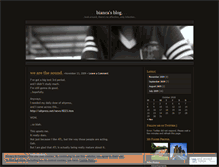 Tablet Screenshot of biancaaaaaa.wordpress.com