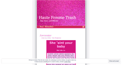 Desktop Screenshot of femmetastic.wordpress.com