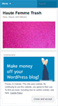 Mobile Screenshot of femmetastic.wordpress.com