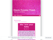 Tablet Screenshot of femmetastic.wordpress.com