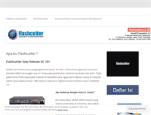 Tablet Screenshot of flashcutter.wordpress.com
