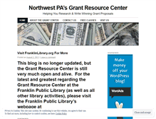 Tablet Screenshot of northwestpagrants.wordpress.com