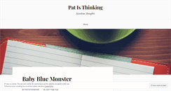 Desktop Screenshot of patisthinking.wordpress.com