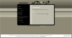 Desktop Screenshot of oasisgamais.wordpress.com