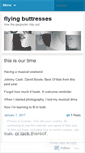 Mobile Screenshot of flyingbuttresses.wordpress.com