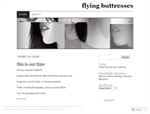 Tablet Screenshot of flyingbuttresses.wordpress.com