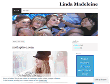 Tablet Screenshot of lindamadeleine.wordpress.com