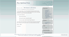 Desktop Screenshot of pinanote.wordpress.com