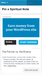 Mobile Screenshot of pinanote.wordpress.com