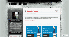 Desktop Screenshot of cafebeirut.wordpress.com