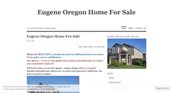 Desktop Screenshot of eugenehome4sale.wordpress.com