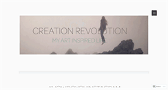 Desktop Screenshot of cre8tionrevolution.wordpress.com