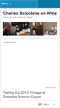 Mobile Screenshot of charlesscicolone.wordpress.com