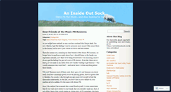 Desktop Screenshot of aninsideoutsock.wordpress.com