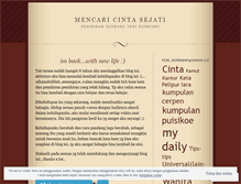 Tablet Screenshot of izzasyifa.wordpress.com