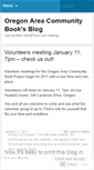 Mobile Screenshot of oregonareacommbook.wordpress.com