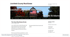 Desktop Screenshot of litchfieldcountyhomes.wordpress.com