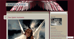 Desktop Screenshot of angelicview.wordpress.com