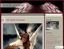 Tablet Screenshot of angelicview.wordpress.com