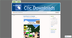 Desktop Screenshot of clicdown.wordpress.com