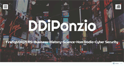 Desktop Screenshot of ddiponzio.wordpress.com