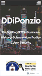 Mobile Screenshot of ddiponzio.wordpress.com