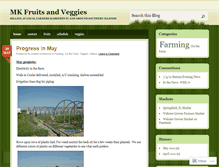 Tablet Screenshot of mkfruitsandveggies.wordpress.com