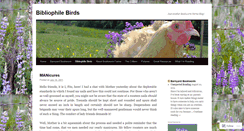 Desktop Screenshot of bibliophilebirds.wordpress.com