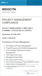 Mobile Screenshot of indocitatraining.wordpress.com