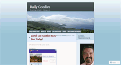 Desktop Screenshot of dailygoodies.wordpress.com