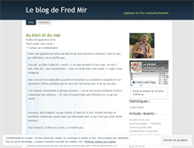 Tablet Screenshot of fredofromstart.wordpress.com