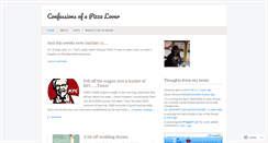 Desktop Screenshot of confessionsofapizzaholic.wordpress.com