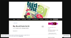 Desktop Screenshot of feedthedj.wordpress.com