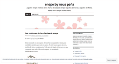 Desktop Screenshot of enepe.wordpress.com