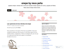 Tablet Screenshot of enepe.wordpress.com