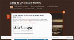 Desktop Screenshot of enriquelluchfrechina.wordpress.com