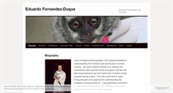 Desktop Screenshot of fernandezduque.wordpress.com