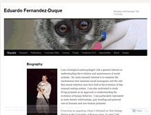 Tablet Screenshot of fernandezduque.wordpress.com