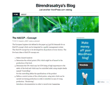 Tablet Screenshot of birendrasatrya.wordpress.com