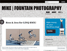 Tablet Screenshot of mikefountainphoto.wordpress.com
