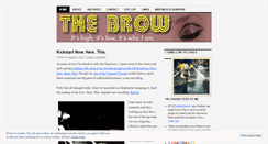 Desktop Screenshot of highbrowlowbrow.wordpress.com