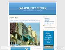 Tablet Screenshot of jakartacitycenter.wordpress.com