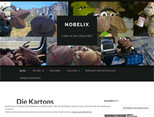 Tablet Screenshot of nobelix.wordpress.com